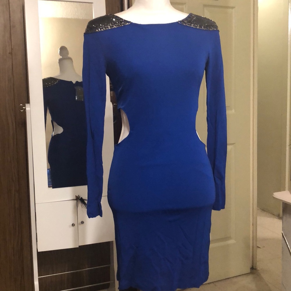 Bebe cutout fancy dress